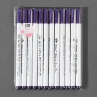 Маркер для ткани, самоисчезающий, 15 см, фиолетовый