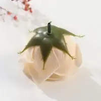 Мыльные лепестки "Бутон королевской розы. Молочный" 7х7х6 см