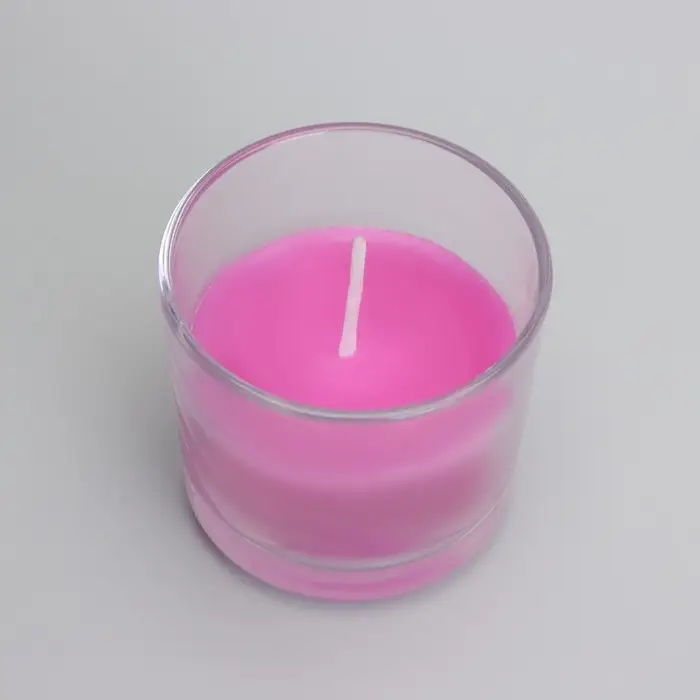 Свеча ароматическая в стакане АЛАНИЯ "Нежная Орхидея", 5,5 см