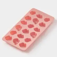 Форма для льда и шоколада "Губы", 20x10x1,5 см