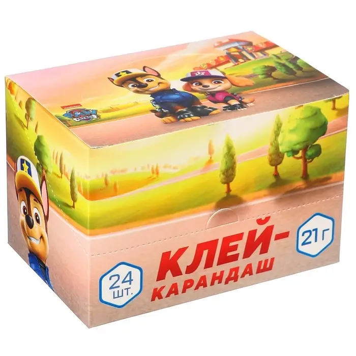 Клей-карандаш PVP 21 г, &laquo;Щенячий патруль&raquo;