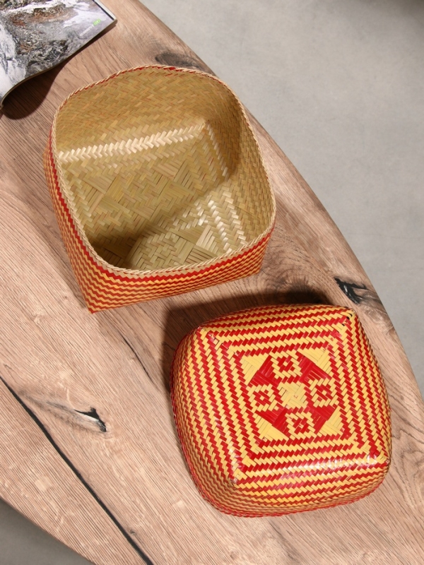 Корзинка плетеная "Севилья" 24х24х15 см