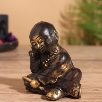 Сувенир бронза "Монах" 7х6х7 см