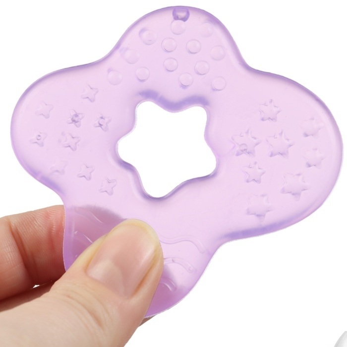 Набор прорезывателей охлаждающих с водой &laquo;Зубки&raquo;, 3 шт, цвет МИКС, Крошка Я