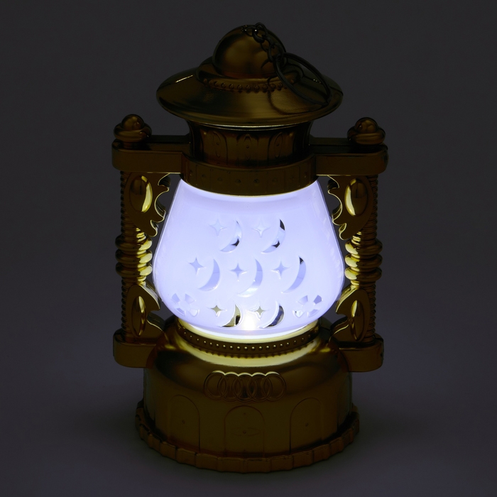 Фонарь кемпинговый "Керосинка", 3 Вт, 2 режима, 3 ААА, 15 х 8 х 8 см, золотой