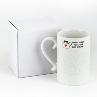 Кружка керамическая Дорого внимание &laquo;Хочу с тобой&raquo;, 300 мл