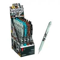 Ручка шариковая автоматическая 0.7 мм, Vinson, синяя масляная, резиновый держатель