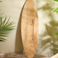 Панно "Доска для сёрфа "Три Жука" дерево 50х17 см