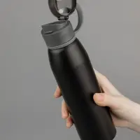 Бутылка для воды Billy Gym, матовая черная