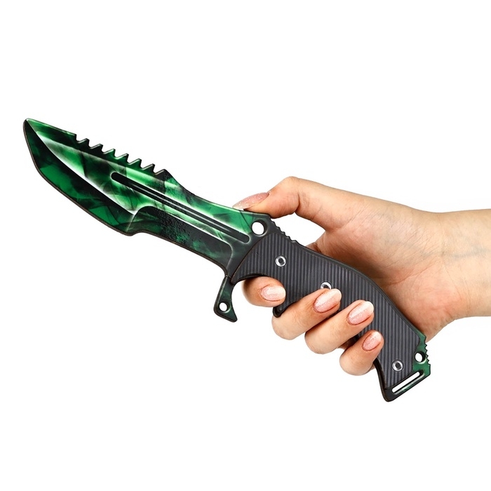 Деревянное оружие, детское сувенирное &laquo;Император&raquo;, автомат, пистолет, нож охотничий, набор 3 шт