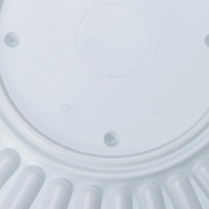 Дно для тортницы пластиковое одноразовое ПР-Т-225, 25&times;10,6 см, внутренний 23&times;9,5 см, белое