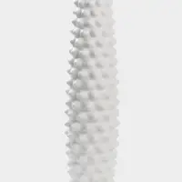 Ваза напольная керамика "Ларго" 57х13 см, белый