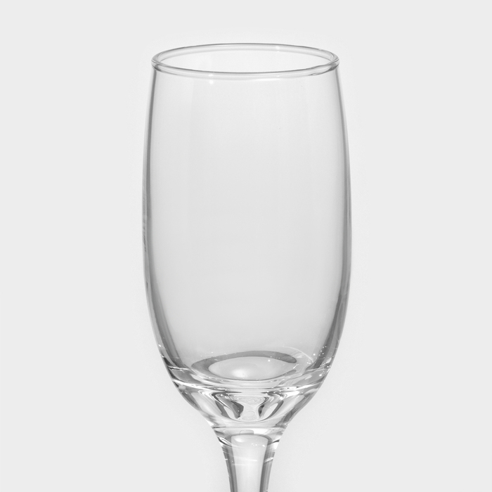 Набор стеклянных бокалов для шампанского Bistro, 190 мл, 6 шт