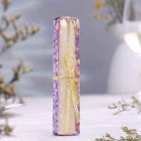 Набор свечей витых, 1,5х 15 см, 2 штуки, аромат ваниль