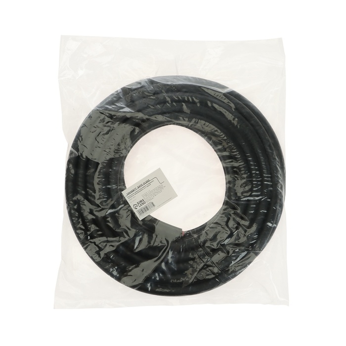 Уплотнитель двери в автомобиль, О-образный, 10&times;10 мм, самоклеящийся, 5 м, черный