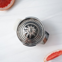 Соковыжималка из нержавеющей стали для цитрусовых, 13&times;10,5 см