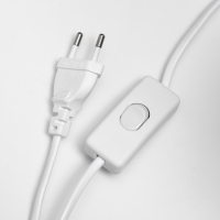 Настольная лампа 16801/1BL E14 40Вт бело-синий 25x25x35 см RISALUX