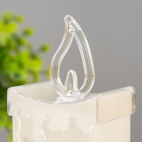 Ночник "Снежный домик" LED от батареек 3хLR1130 белый 5х4х16 см RISALUX