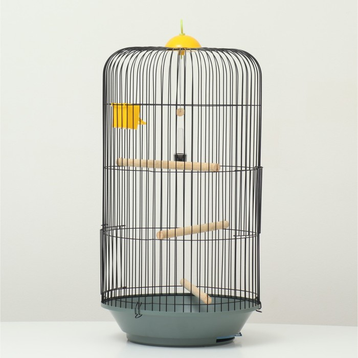 Клетка для корелл круглая &laquo;Рио&raquo;, 40 x 83 см, микс цветов