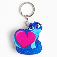 Брелок новогодний, для ключей, мялка &laquo;Будь спокоен&raquo; 7 х 13 см