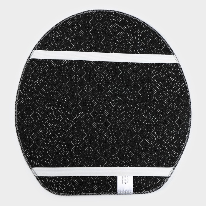 Коврики для ванной и туалета Доляна &laquo;Тропический&raquo;, 3 шт: 50&times;80 см, 50&times;40 см, 40&times;43 см