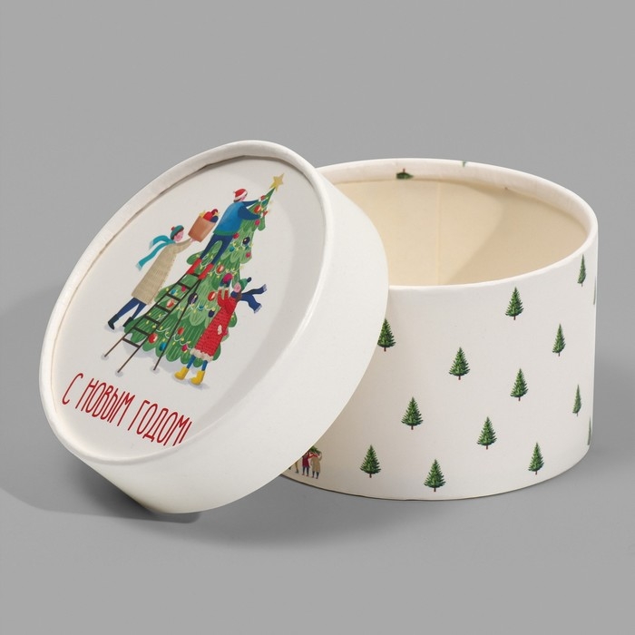 Коробка подарочная &laquo;С Новым годом&raquo;, 12 х 8 см, Новый год