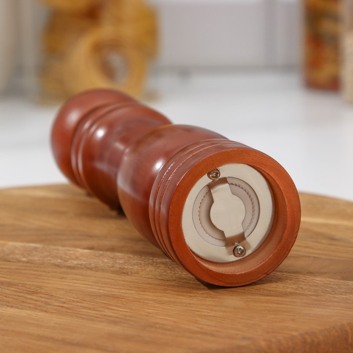 Мельница для специй Доляна &laquo;Дуновение леса&raquo;, 21&times;5 см, керамический механизм, цвет коричневый