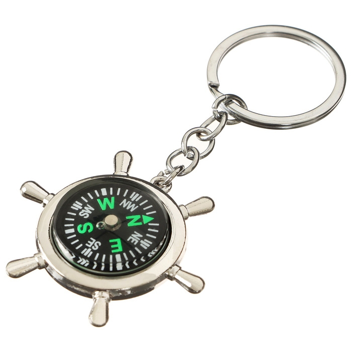 Компас-брелок Maclay GX-003 &laquo;Штурвал&raquo;