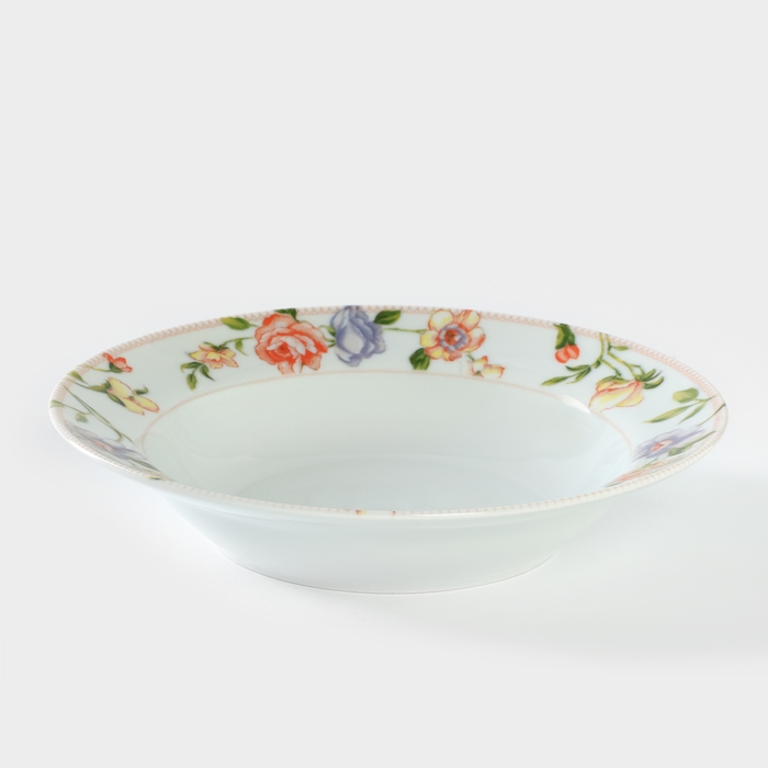 Тарелка фарфоровая &laquo;Тиффани&raquo;, 500 мл, d=24 см