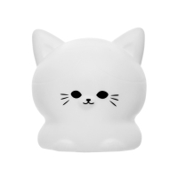 Ночник "Котенок" LED белый 9,5х10х10 см