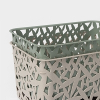 Корзинка универсальная, 3ХL, 28&times;19&times;14,5 см, цвет МИКС