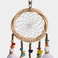 Брелок &laquo;Ловец снов&raquo;, 17 см, белоснежный
