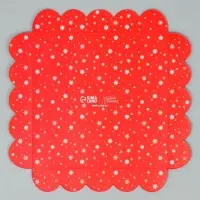 Коробка для кондитерских изделий с пластиковой крышкой &laquo;С Новым годом!&raquo;, 18&times;3 см