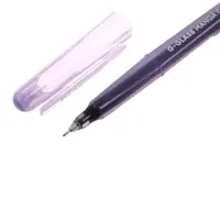 Ручка гелевая ErichKrause "G-Glass Stick Manga" черная, игольчатый узел 0.5 мм, увеличенный запас чернил, микс