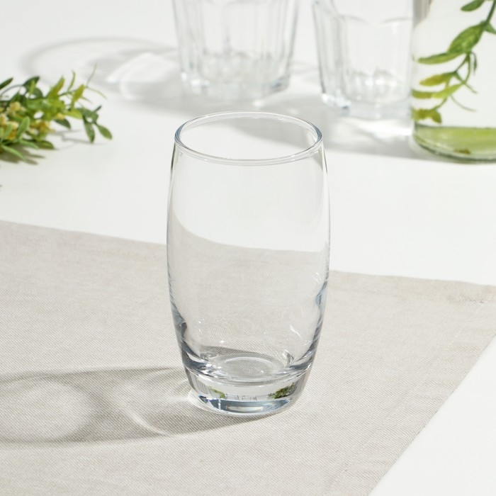 Стакан стеклянный &laquo;Плэже&raquo;, 330 мл