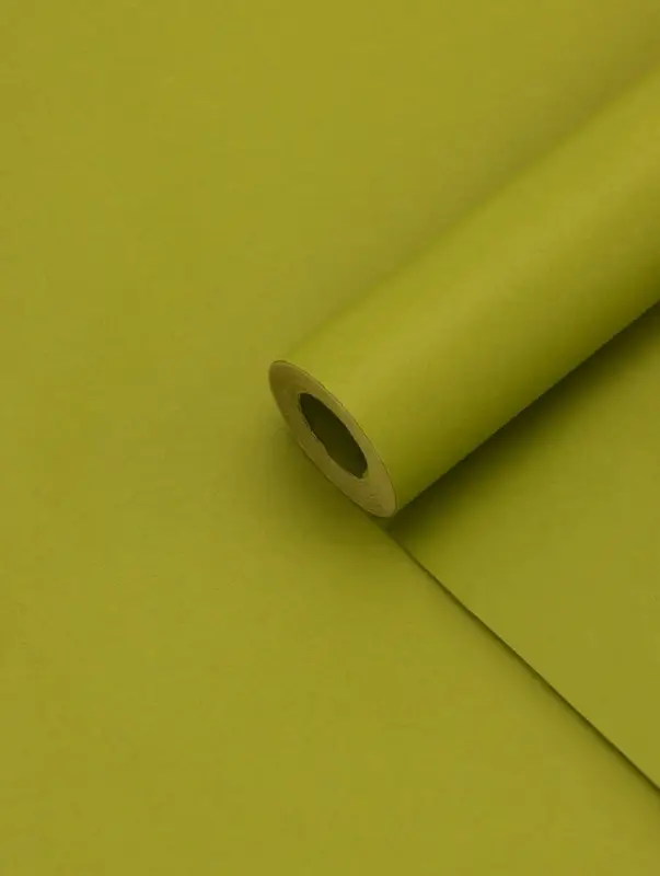 Бумага упаковочная крафт "Оливковый", 0,68 х 10 &plusmn;5%м, 70 г