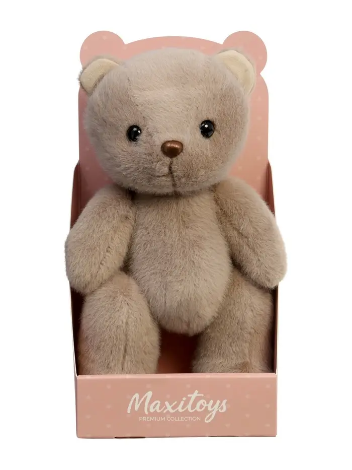 Мягкая игрушка "Мишка", коричневый, 20 см MT-250404-20