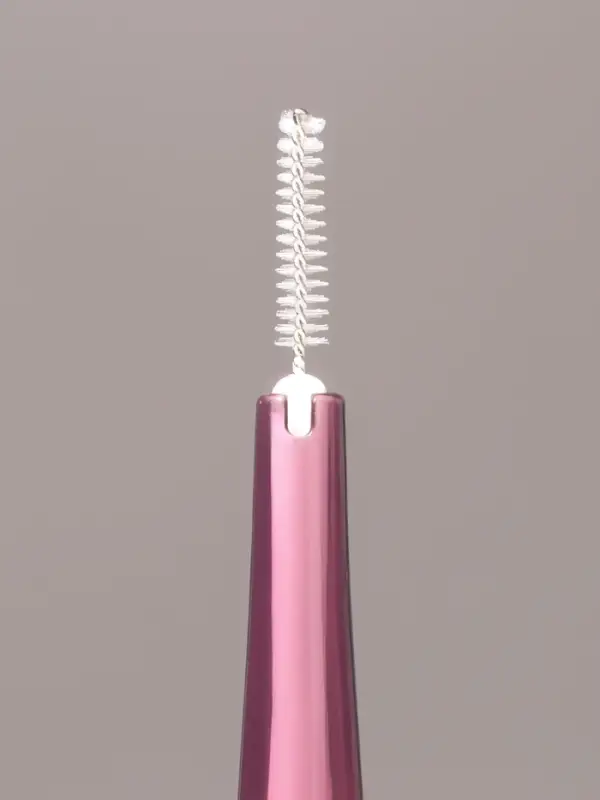 Щеточка для бровей и ресниц, 2в1, 7 см, МИКС