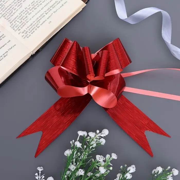 Бант - бабочка №5, красный