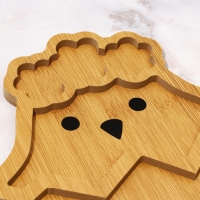 Менажница, набор 2 шт., дерево &laquo;Посуда: пасхальные животные&raquo;, заяц 30х24 см., цыпленок 30х24 см.