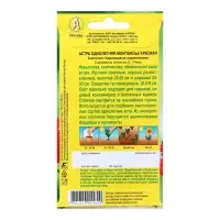 Семена Астра Монпансье красная   Одн Ц/П 0,2г