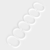 Штора для ванной "Моно", 180х180 см, PEVA