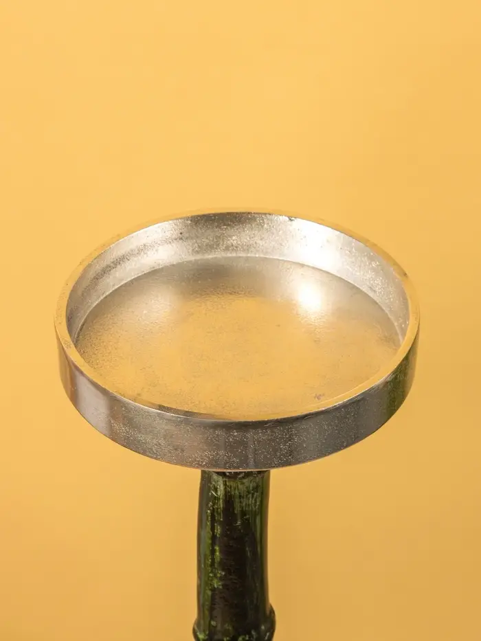 Подсвечник "Жонглёр" алюминий 16х16х62 см