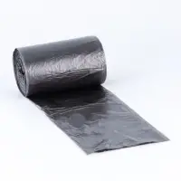 Мешки для мусора в рулоне 60 л, черные, ПНД, 9 мкм, 100 шт