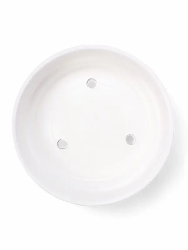 Горшок бонсайница 0,7 л, 15&times;5,5 см  для кактусов и суккулентов белый, керамика "Огма"