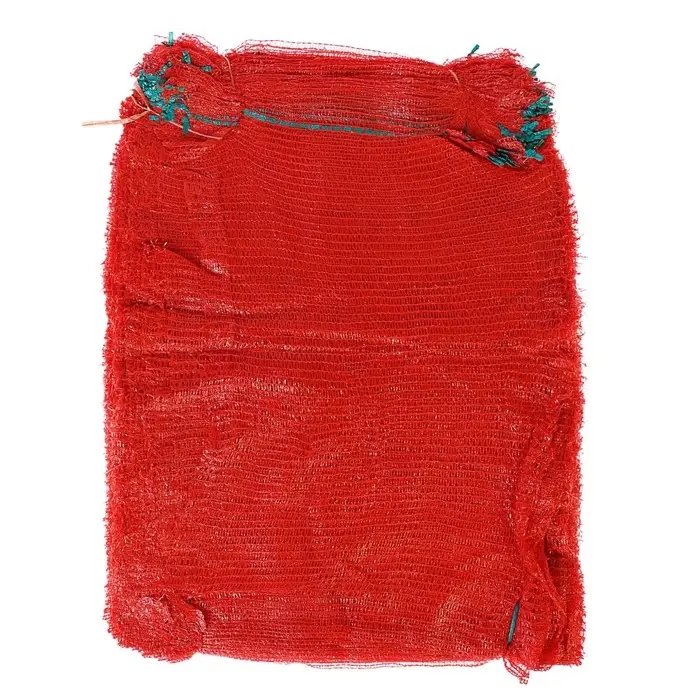 Сетка овощная, красная, 50 х 80 см, 35 - 40 кг, набор 5 шт.