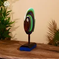 Сувенир "Рыба синяя" дерево на подставке 25х7х33 см