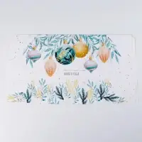 Складная новогодняя коробка-конфета &laquo;Акварельный новый год&raquo;, 14&times;22&times;8 см