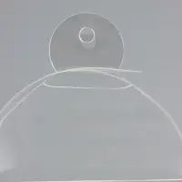 Складная прозрачная коробка из PVC, для упаковки подарков, 7&times;7&times;7 см