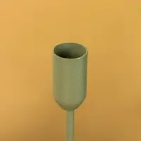 Подсвечник на 1 свечу текстурный "Болотный" 8х8х25,5 см